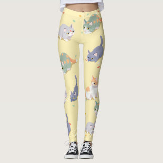 Cute Cat Patter Leggins レギンス