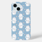 Cute cat pattern design Case-Mate iPhoneケース (裏面)