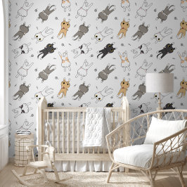 Cute Cat pattern for Your Kid Room 壁紙