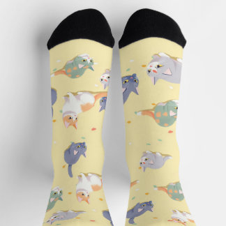 Cute Cat Pattern Socks ソックス