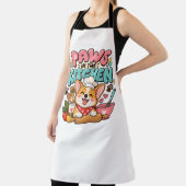 Cute Cat Paws In The Kitchen Cooking Apron エプロン (インサイチュ)
