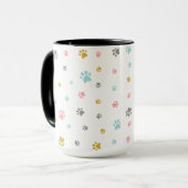 Cute cat Paws Mug マグカップ (正面左)