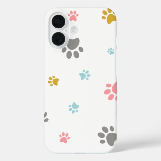 Cute Cat Paws Phone Case Case-Mate iPhoneケース (裏面)