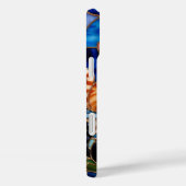 Cute Cat Phone Case Stained Glass Cats Case-Mate iPhoneケース (裏面 / 右)