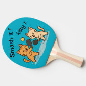 Cute Cat Pickleball Ping Pong Paddle 卓球ラケット (横)