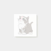 Cute Cat Post-it® Notes ポストイット (正面)