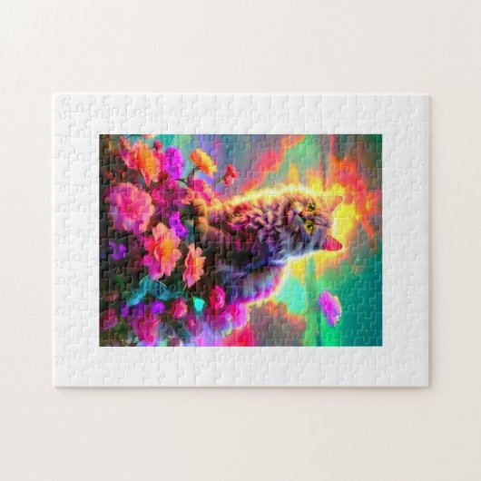 Cute Cat Puzzle  ジグソーパズル (横)