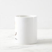 Cute Cat Quote Coffee Mug コーヒーマグカップ (中央)