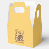 Cute Cat Riding Chocolate Milk Carton Kawaii Art フェイバーボックス (オープン)