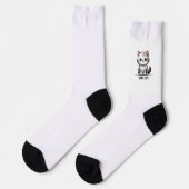Cute Cat Socks ソックス (左)