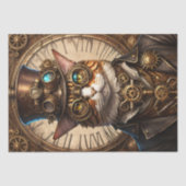 Cute Cat Steampunk with Hat 13X19 薄葉紙 (正面)