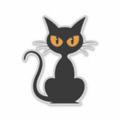 Cute Cat Sticker シール (正面)