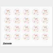 Cute cat stickers  ラウンドシール (シート)