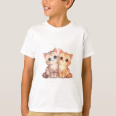 Cute Cat T-Shirt Tシャツ (正面)