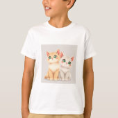 Cute Cat T-Shirt Tシャツ (正面)