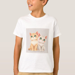 Cute Cat T-Shirt Tシャツ