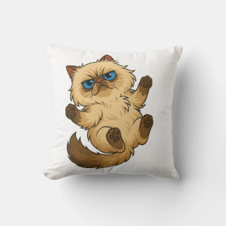 Cute Cat Throw Pillow クッション