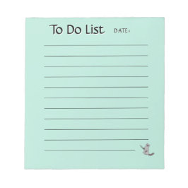 Cute Cat To-Do List Notepad ノートパッド