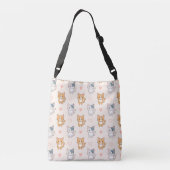 Cute Cat Tote クロスボディバッグ (裏面)