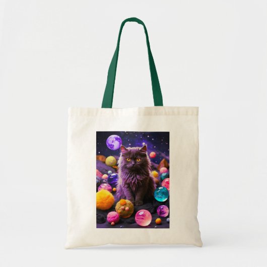 Cute Cat Tote Bag トートバッグ (正面)