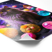 Cute Cat Wall Art  Decor フォトプリント (角)