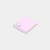 Cute Cat with Flower ポストイット (アングル)