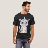 Cute Caticorn Tシャツ (正面フル)