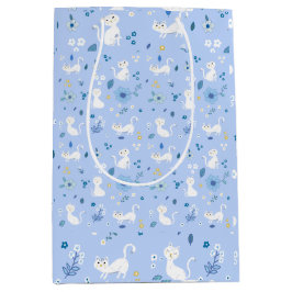 Cute cats  ミディアムペーパーバッグ