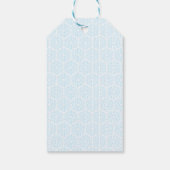 Cute Cats in car Winter Birthday Baby Gift ギフトタグ (裏面)