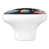 Cute Cats in Space Knob. セラミックノブ (側面)