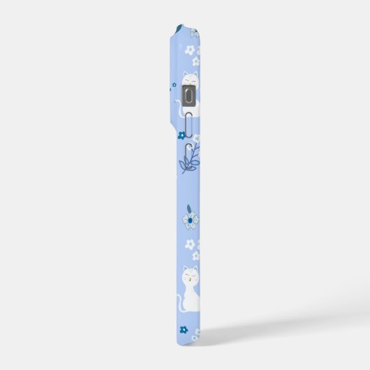 Cute cats  iPhoneケース (左側面)