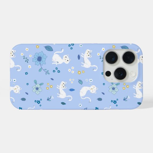 Cute cats  iPhoneケース (裏面横)