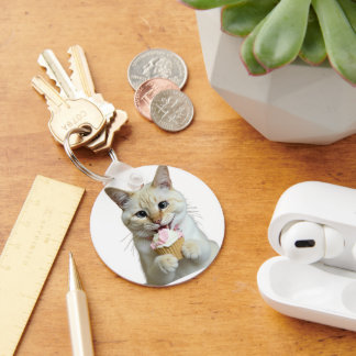 Cute Cats Keychain  キーホルダー