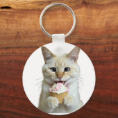 Cute Cats Keychain  キーホルダー (正面)