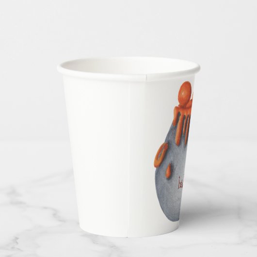 Cute Cauldron Halloween Baby Shower 紙コップ (右)