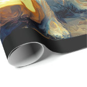 Cute Cavalier King Charles Spaniel Dog Halloween J ラッピングペーパー (ロールコーナー)