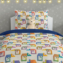 Cute Chameleon Pattern on Cream