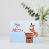 Cute Change of Address New Address Announcement 案内ポストカード (スタンド正面)