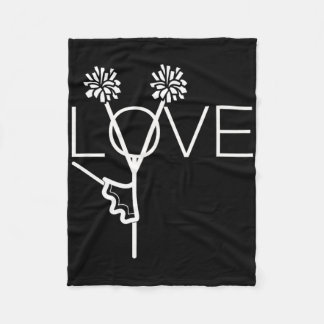 Cute Cheer Gifts For Cheerleaders Teen Girls Women フリースブランケット