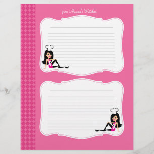 Cute Chef Artレシピページfor Binders #1