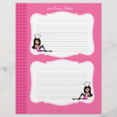 Cute Chef Artレシピページfor Binders #1 (正面)