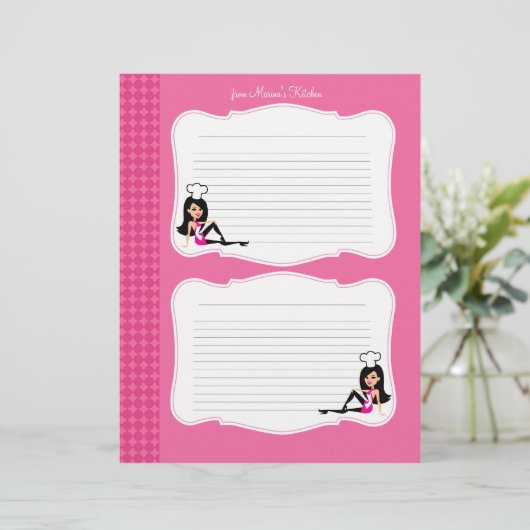 Cute Chef Artレシピページfor Binders #1 (スタンド正面)