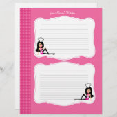Cute Chef Artレシピページfor Binders #1 (正面/裏面)