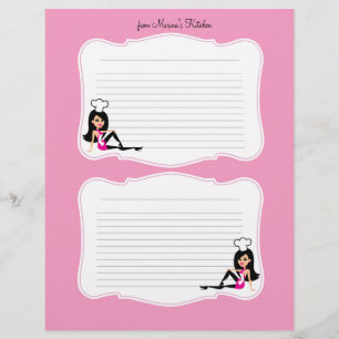 Cute Chef Artレシピページfor Binders #2