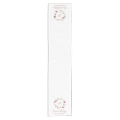 Cute Chef Bakery Home Made Cakes Sweets ショートテーブルランナー (正面)