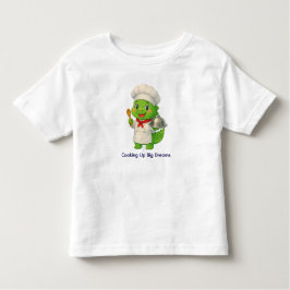 Cute Chef Dinosaur – Dino Jobs トドラーTシャツ