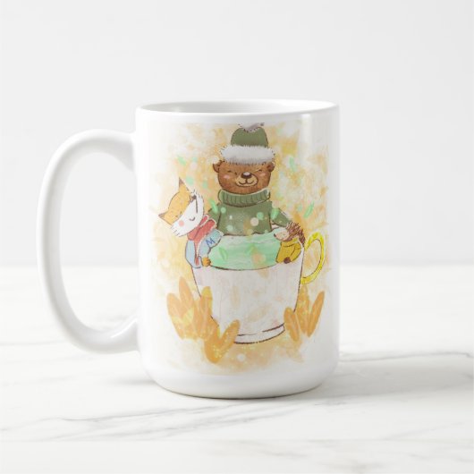 Cute Chef Mug コーヒーマグカップ (左)