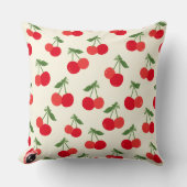 “Cute Cherry Aesthetic Pillow 🍒✨ | home decor クッション (正面)