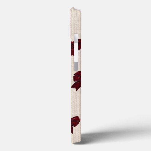 Cute Cherry & Bow Aesthetic Phone Case 🎀🍒✨ Case-Mate iPhoneケース (裏面 / 左)