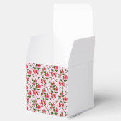 Cute Cherry Bow floral Pattern  フェイバーボックス (オープン)